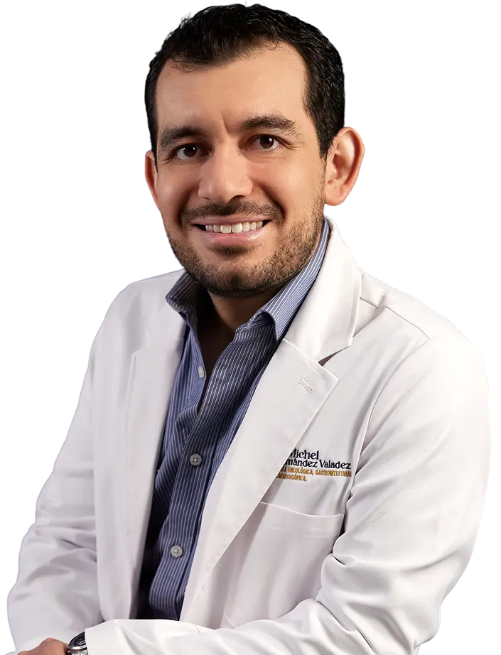 Dr. Michel Hernández Valadez, cirujano oncólogo en CDMX