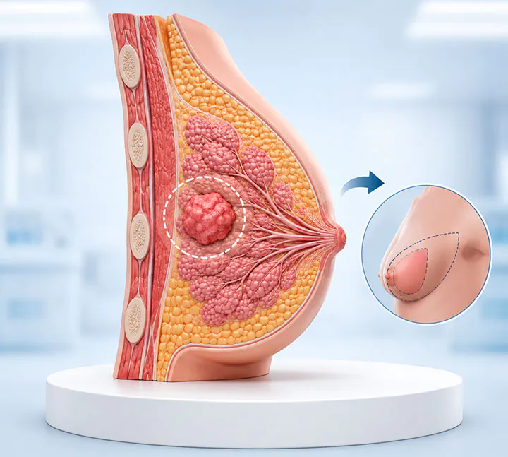 Valoración de opciones de cirugía o mastectomía para cáncer de mama